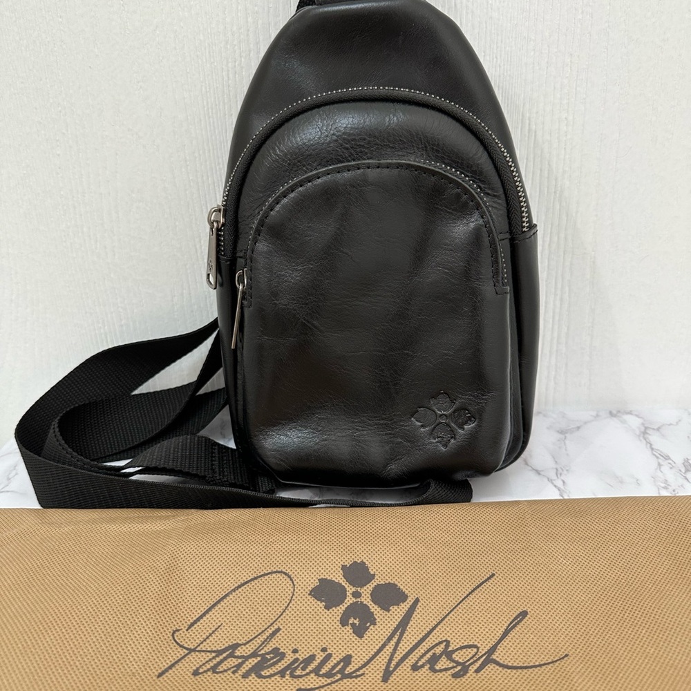 Patricia Nash Leather Louetta Small Leather Sling